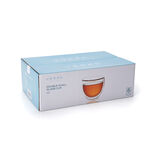6 Pcs Double Wall Cawa Borosilicate Glass Cup Plain No Design image number 3