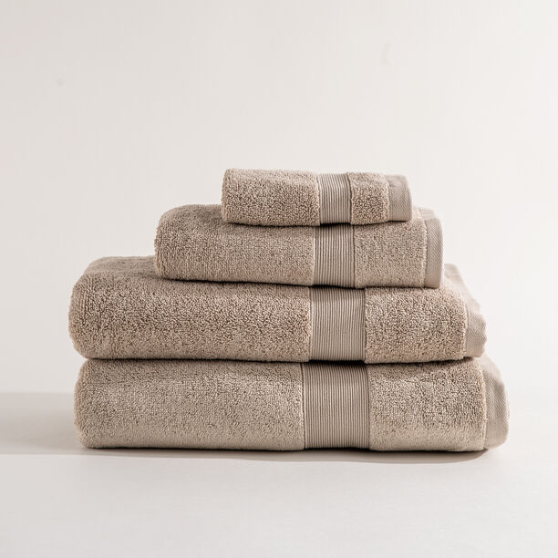 Boutique Blanche Beige Cotton Hand Towel 100*50 cm image number 3