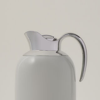 Dallaty steel vacuum flask grey/chrome 1.3L