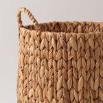 Homez Round Storage Basket Rattan, Beige 33*31*33Cm image number 2