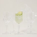 RCR transparent crystal goblets 6 pcs image number 4
