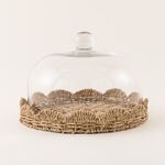 لاميسا ستاند كيك راتان كبير ارتفاع 20 سم قطر علوي 28 سم قطر سفلي 31 سم image number 0