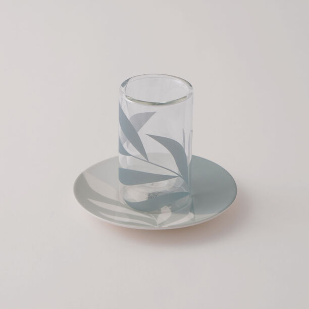 دلتي 12 قطعة طقم استكانات شاي زجاجية image number 3