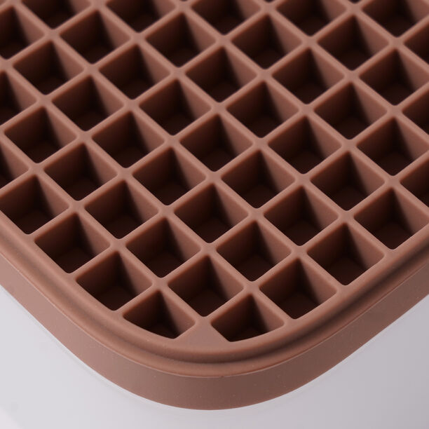 ألبرتو قالب مكعبات ثلج سيليكون 186 مكعب 22.1*11.9*9.4سم، وردي image number 2