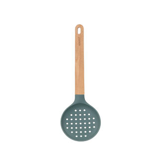 Alberto silicone food strainer spoon green