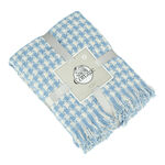 Cottage Cotton Throw 160X200Cm Blue image number 0