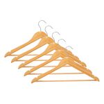 5 Pieces Wooden Shirt Hanger image number 0