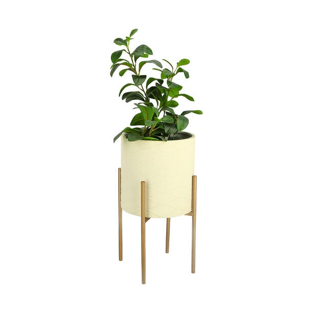 Planter With Stand White image number 1