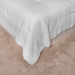 3 Pcs Cotton King Comforter Set, 260*240 Cm, White, Boutique Blanche image number 1