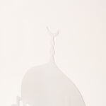 White metal Ramadan decoration 39*22*57 cm image number 2