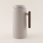 Dallaty Grey Plastic Thermos, 1L image number 0
