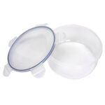 Alberto Plastic Food Saver Round Shape V:1.5L Blue Lid image number 2