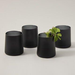 طقم كاسات زجاج 4 قطع