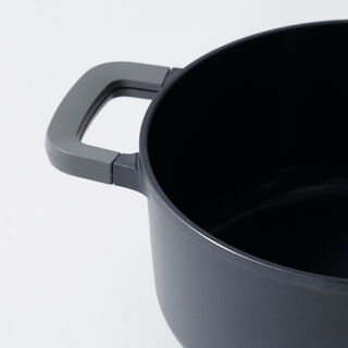Berghoff aluminum two handle pan 24cm, black