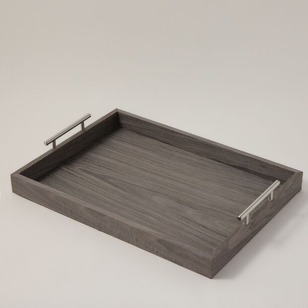 Dallaty brown wooden serving tray 48*35.8*7.5 cm image number 1