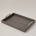 Dallaty brown wooden serving tray 48*35.8*7.5 cm image number 1