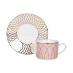 La Mesa 12 Pieces Porcelain English Tea Cups Set image number 2