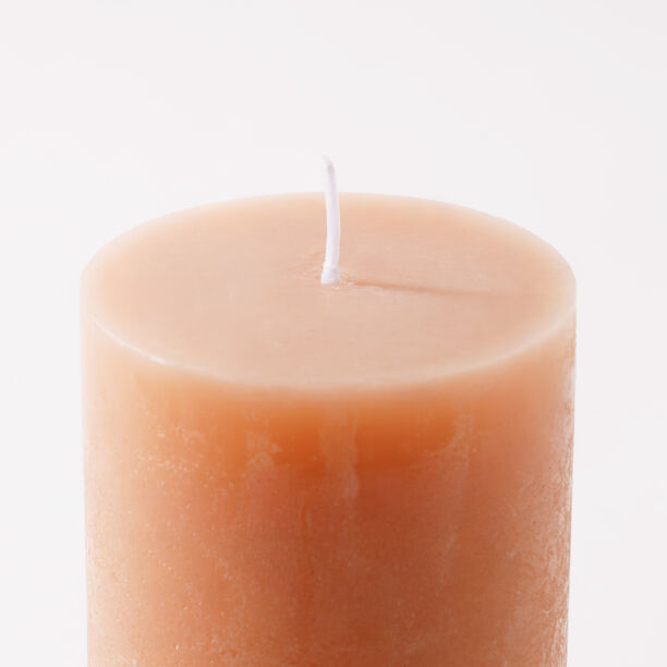 Homez pillar candle 7*15cm, orange image number 3