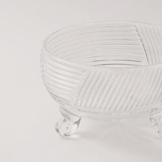 La Mesa glass fruit bowl 23*23*14cm