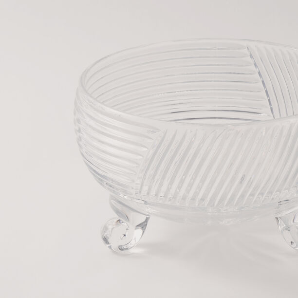 La Mesa glass fruit bowl 23*23*14cm image number 2
