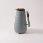 دلتي دلة بلاستيك مع خشب، أزرق فاتح 1 لتر image number 1