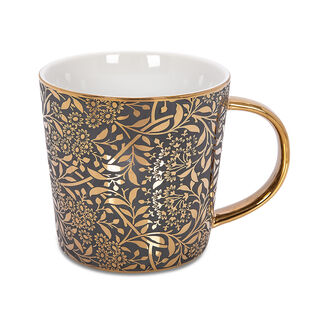 Porcelain Mug 420Ml Electroplating Gold