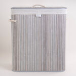 Bamboo Hamper Grey image number 0