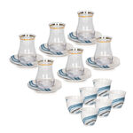 18Pc Arabic Tc Set Seashore Blue image number 1