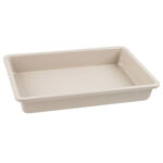 Alberto Beige Nonstick Medium Roaster Pan, 40.3*27.6*6 Cm image number 2