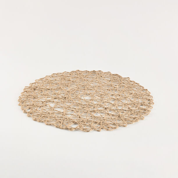 La Mesa Jute Placemat 38Cm, Beige image number 0