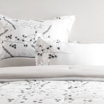 Cottage white microfiber twin comforter set 4 pcs, 160*220cm image number 2