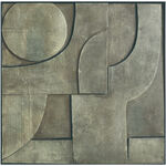 Homez wall art framed shapes canvas 100*100cm image number 0