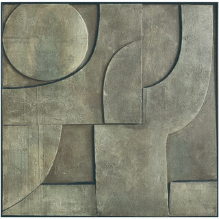 Homez wall art framed shapes canvas 100*100cm