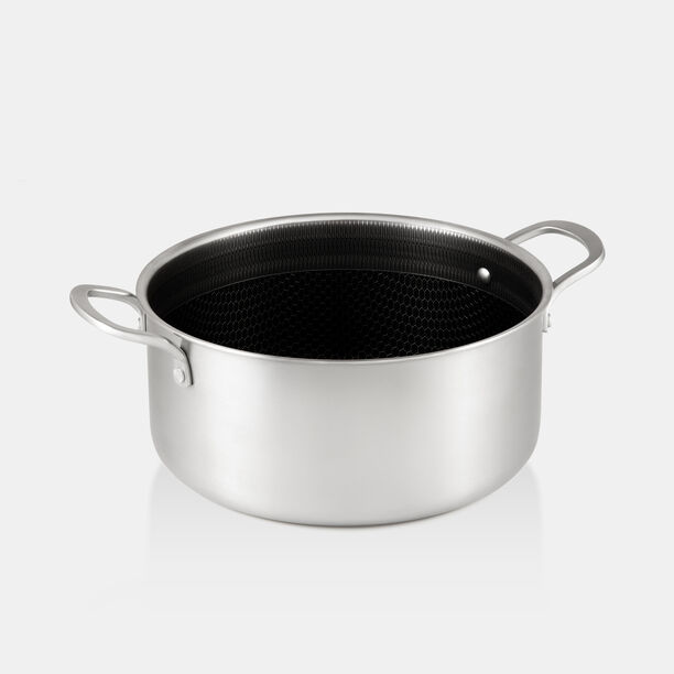 Alberto Stainless Steel Pot With Lid 26 Cm image number 1