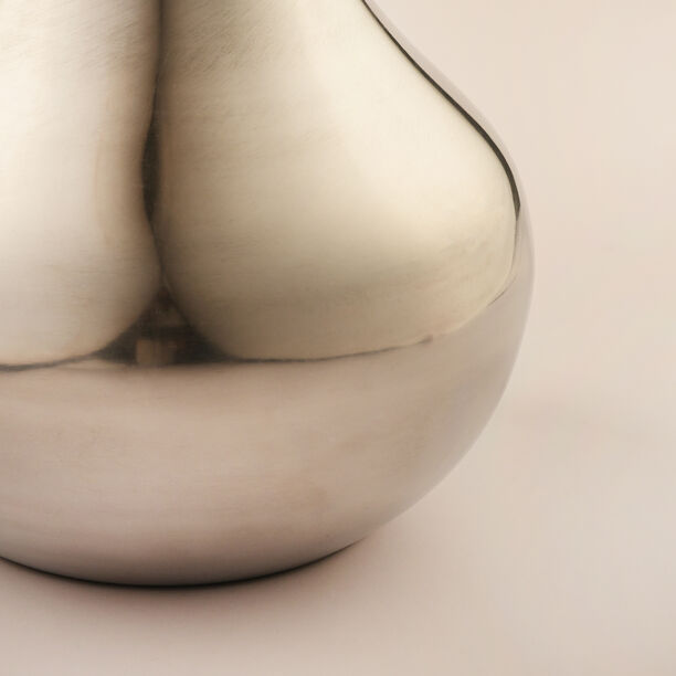 هومز مزهرية ألمنيوم فضي من مجموعة ياقوت، 21.5*21.5*40سم image number 1