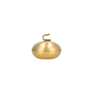La Mesa gold steel tamreya with cover