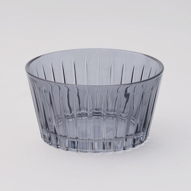 دلتي زبدية زجاج، رمادي، 4 قطع image number 1