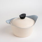 Lahoya 17 piece granite cookware set cream colour image number 4