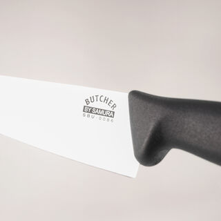 Samura butcher set of 2 stainless steel knives, black