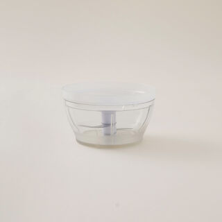 Alberto mini electric stainless steel garlic chopper 150ml in black