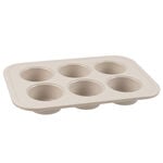 Alberto Beige 6 Cup Large Muffin Pan 36.7*25.2*4 Cm image number 2