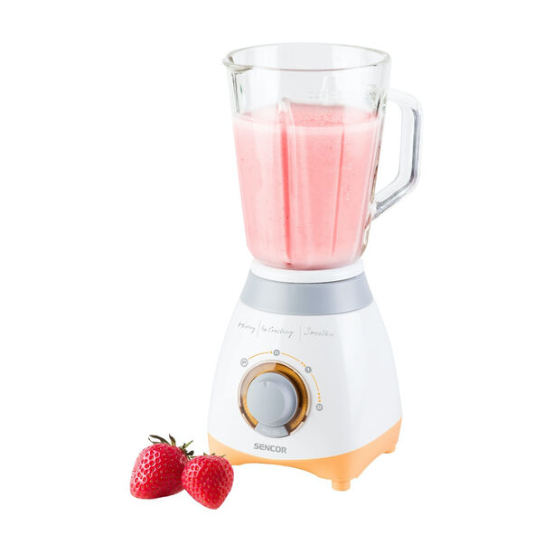 Sencor stainless steel white 600W blender, 1.5L image number 2