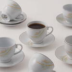 طقم فناجين قهوة إسبريسو 12 قطعة image number 0