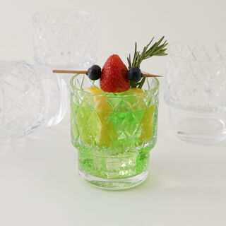 La Mesa set of glass tumbler 4pcs 10cm