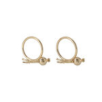 La Mesa Napkin Ring 2 Pieces Set Alloy Gold  image number 2