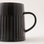 Dallaty modern ceramic mug, black image number 3