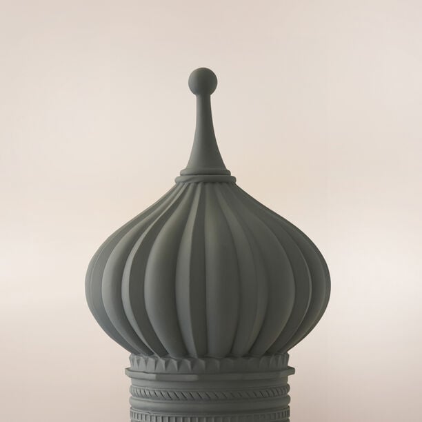 هومز قطعة ديكور رمضانية من السيراميك بتصميم قبة، ازرق 18.5*18.5*30سم image number 2