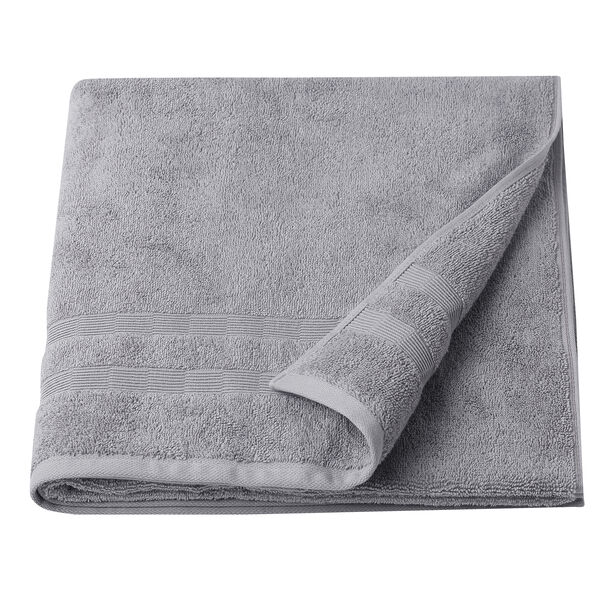 Cottage hygro bath sheet 90*150 cm grey 550 gsm image number 2