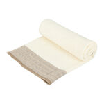 Striped Border Terry ShowerTowel 70*140 Cm image number 2