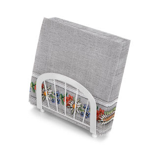 Ambiente Serving Paper Napkins Bavarian Flowers Design Stone Color